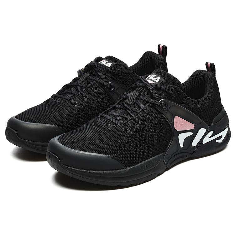New FILA Mind 5 Abrasion Resistant Low Top Training Shoes Women's Black A12W241311FBK
