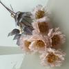 Flowers Silk Wedding 6 Branches Floral Arrangement Venue Home Decoration Gift
