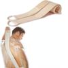 1PC Exfoliating Strap Retractable Back Massager Pull Back Strip Rub Back Strip Shower Band Bath Towel
