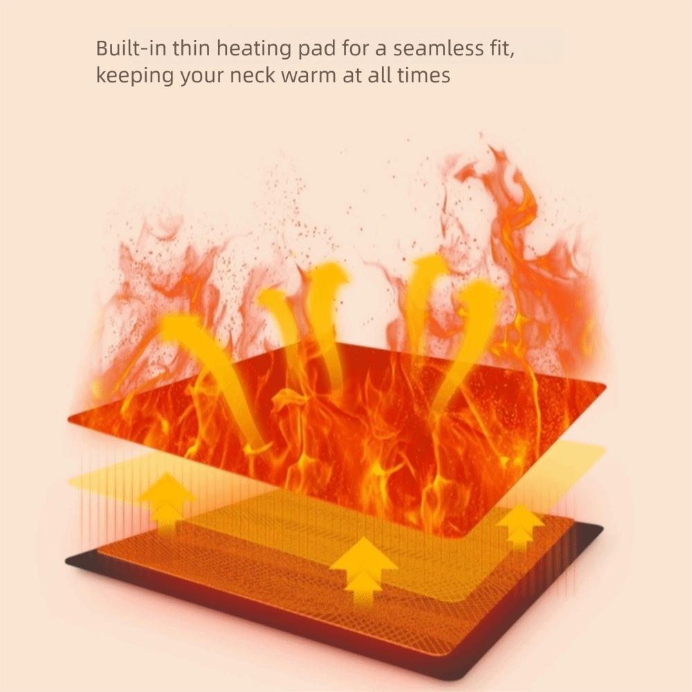 3 Gears USB Heated Scarf Not Include Battery Shawl Fashion Neck Wrap Unisex