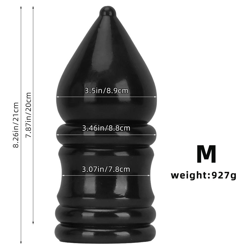 PVC Big Dick Dildo Butt Plug Wearable Strap on Masturbator BDSM Adult Sex Toy Fisting