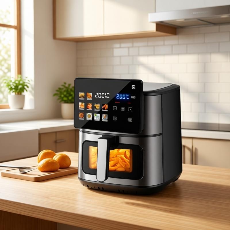 2026 Multi-Functional Large Capacity Air Fryer Oven with Visible Window