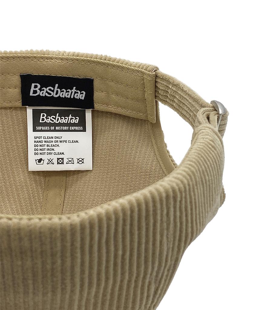 Baseubata History Classic Corduroy Cap (Beige)