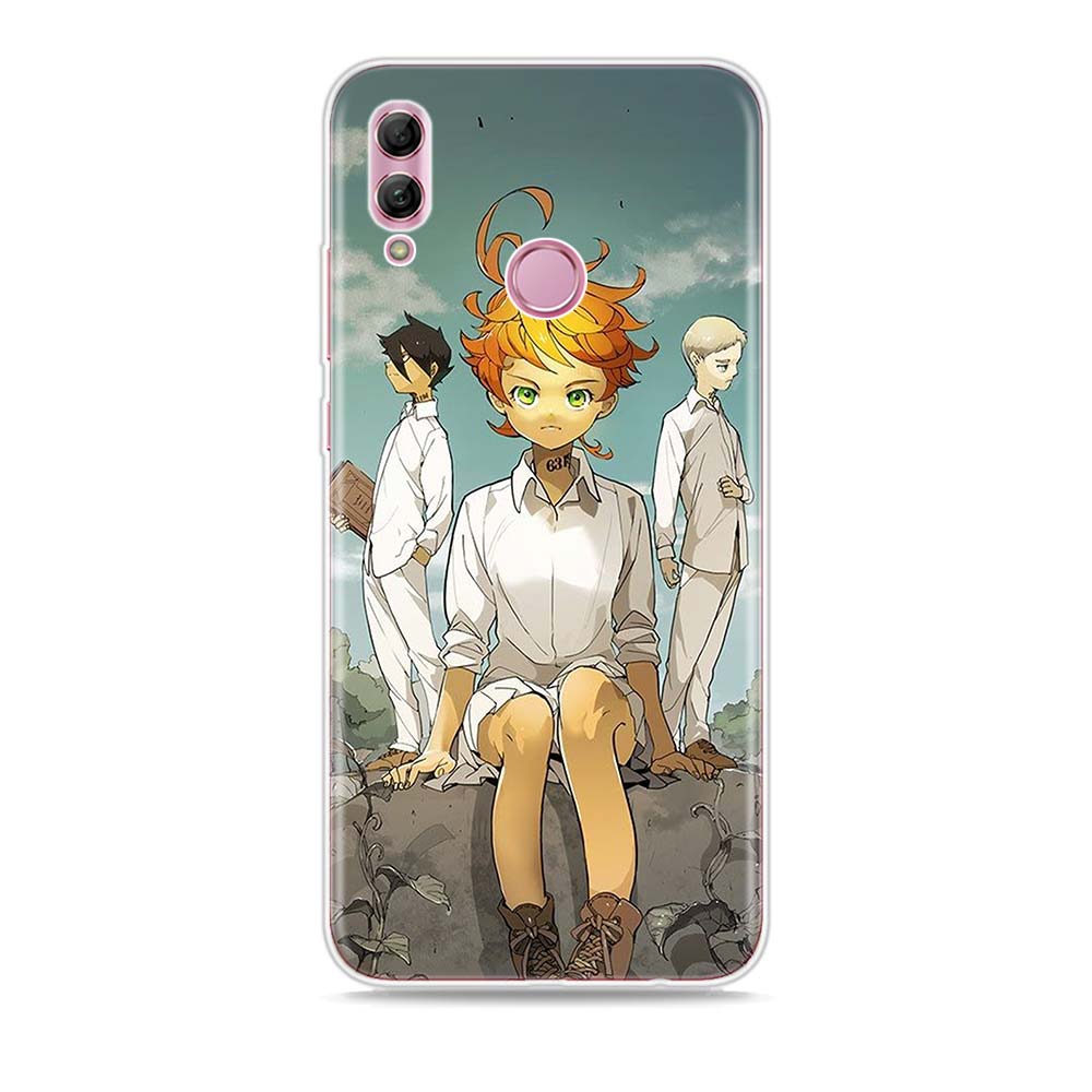 The Promised Neverland  Silicone Cover For Honor 30 30S 30i 9 10 9A 9C 9S 9N 10i 10X 9X Lite Pro 5G Phone Case