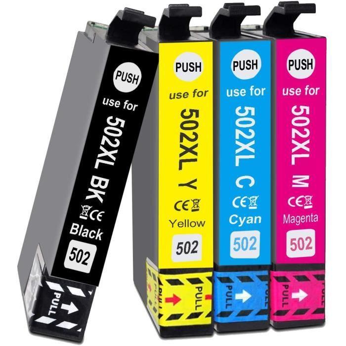 CARTRIDGE PRINTERTeland 502XL Replacement Ink Cartridges Epson 502XL Compatible with Epson Expression Home XP5100 Imprima2520
