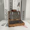 Stone Collectible Ornaments In Wooden Crystal Collection Box And Suitcase