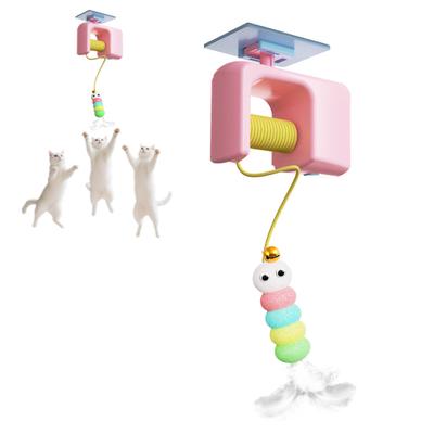 Cat Toy Interactive Electric Toy High-Strength Plastic Simulates Real Prey Toy with 1.8M Rope Length Cat Toy for Home