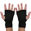1Pair Leisure Fitness Neoprene Sporting Gloves Silicone Antiskid Hook&loop Fixed(black M )