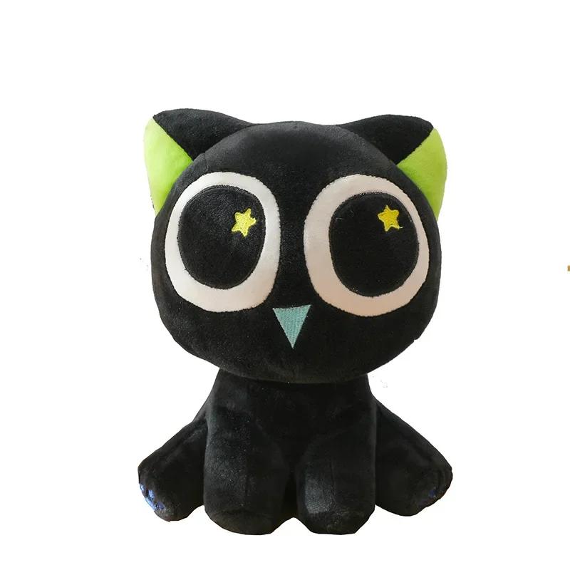 35/55cm Cartoon Anime The Legend Of Luo Xiao-Hei Schattige Kat Poppen Speelgoed Pluche Origineel Cartoon Cosplay Kinderen Cadeau Kawaii 30cm