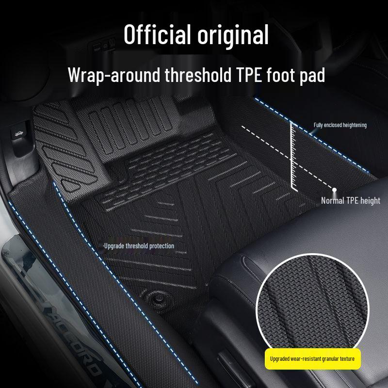 Third Generation Haval H6 TPE Waterproof Car Floor Mats - Full Surround, Easy to Clean.