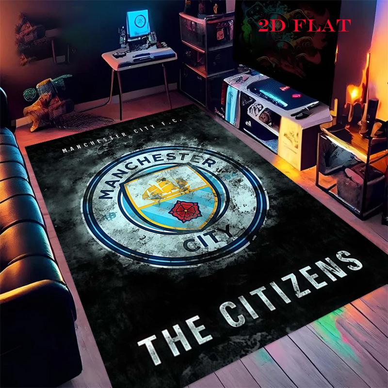 

MCFC Carpet Rug for Living Room Bedroom Home Sofa Decoration,Kids play Nonslip Floor Mat 40x60cm( 15x23in )