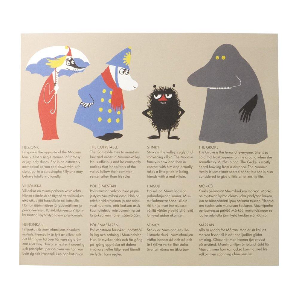 Flenstedt Interior Nordic Moomin Piknikowy Mobil z Prezentacją Prezent dla Dziecka [Oficjalnie Importowany] Mobil, Ornament, (FSM130150), Pudełko, Towary,