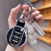 Mini Cooper Key Case: Cute Rhinestone Shell Buckle for Men & Women