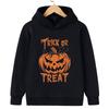 2025 Halloween Pumpkin Print Children's Hooded Sweatshirt Boy Girl Autumn Winter Daily Outdoor Casual Street Party Sportswear