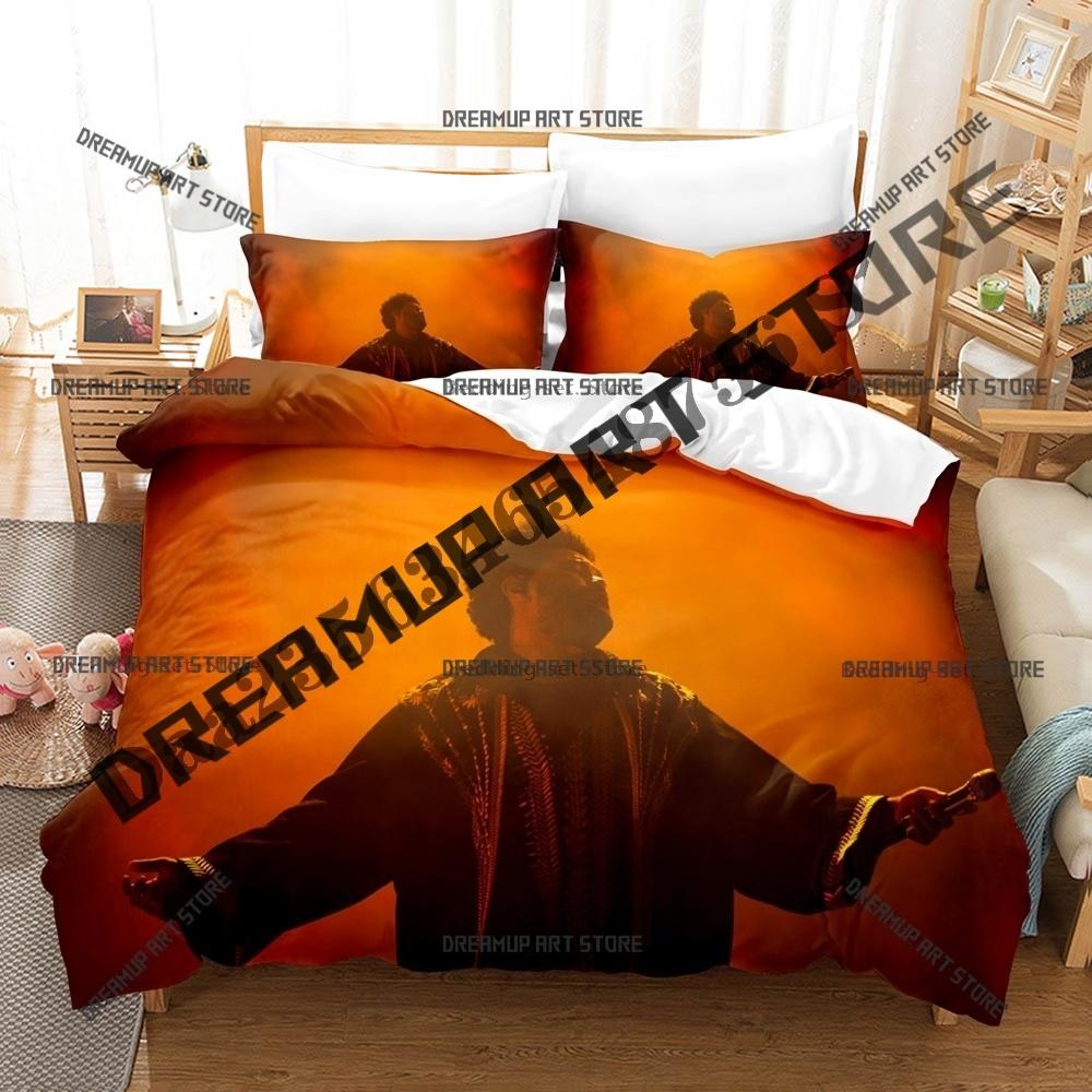 Fashion Hurry Up Tomorrow The Weeknd Bedding Set Single Twin Full Queen King Size Bed Set Kids Bedroom Duvetcover Set