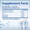 Magnesium Glycine Capsules, Containing Zinc, Vitamin D3, and B6 Extracts, Help Relieve Leg Cramps and Relax Muscles.
