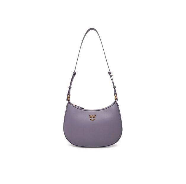 Сумка PINKO Half Moon Mini Fl PE 25 PLTT 102790 A0F1 фиолетовый