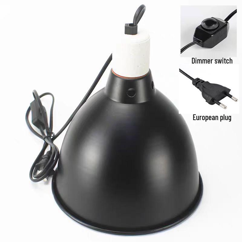 Turtle Basking Reptile Lamp: Adjustable Heat-Resistant Sun Lamp Cover with Focused Light and Heat Control