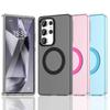 Frosted Magnetic Phone Case for Samsung S26 Ultra - Compatible with S24/S23, Skin-like Design, New Model A57.