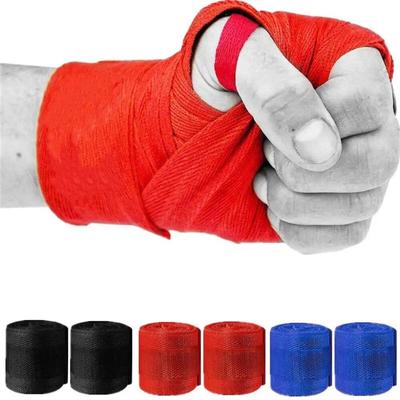Boxerský popruh Professional Competition, Fighting Sanda 2,5 m/5 m Micro Elastic Muay Thai Combat Training, 1 pár chráničů rukou
