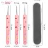 1/3PCS Ultra Fine Cell Pimples Black Head Clip Tweezers Beauty Salon Special Scraping Closing Artifact Acne Needle Tool Stain