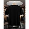 European Size Glitch Funny Tee Tops for Men Graphic Techy All-Season Statement Top for Men Casual Comfortable T-shirt