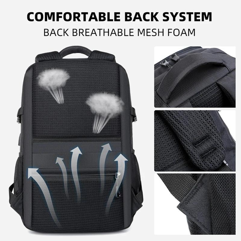 Large Capacity Backpack Men Laptop Backpacks Travel Rucksacks Wear Resistant Fashion Casual Backpack School Bag for Teen