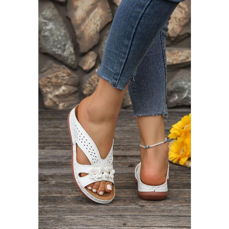 New Summer 2026 Collection Women's Sandals Women's Wedge Flower Beach Sandals and Slippers