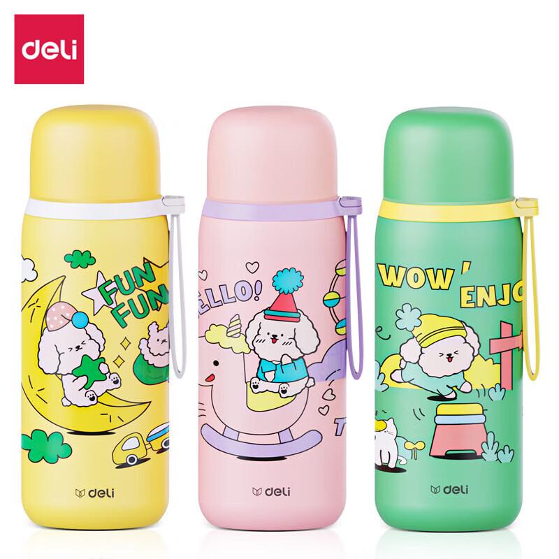 Deli Kids 500ml 316 Stainless Steel Insulated Water Bottle