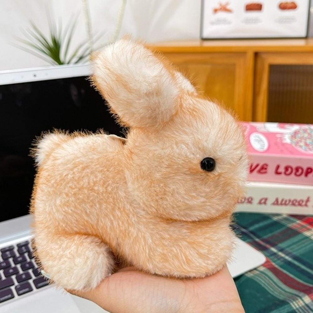 Bags Accessories Plush Bunny Keychain Mini Bunny Keychain Gifts Lying-down Bunny Doll