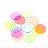 100 Stuks 25 Mm Kleur Plastic Chip Bingo Chip Montessori Interactief Leren Educatie Wiskunde Speelgoed Familie Feest Tellen Speelgoed