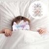 Eye Mask Unicorn Plush Blindfold for Sleep Use 4Pcs Assorted Color Pack
