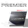 3D Metal Car Styling Premier Letter Logo Rear Trunk Fender Sticker Side Badge Decor For Chevrolet Captiva Colorado Cruze Malibu la2