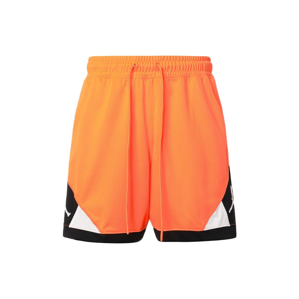 Jordan Pantaloni scurți de antrenament pentru baschet Dri-Fit, cu panouri din plasă, Pantaloni pentru bărbați, portocalii CV3087-803