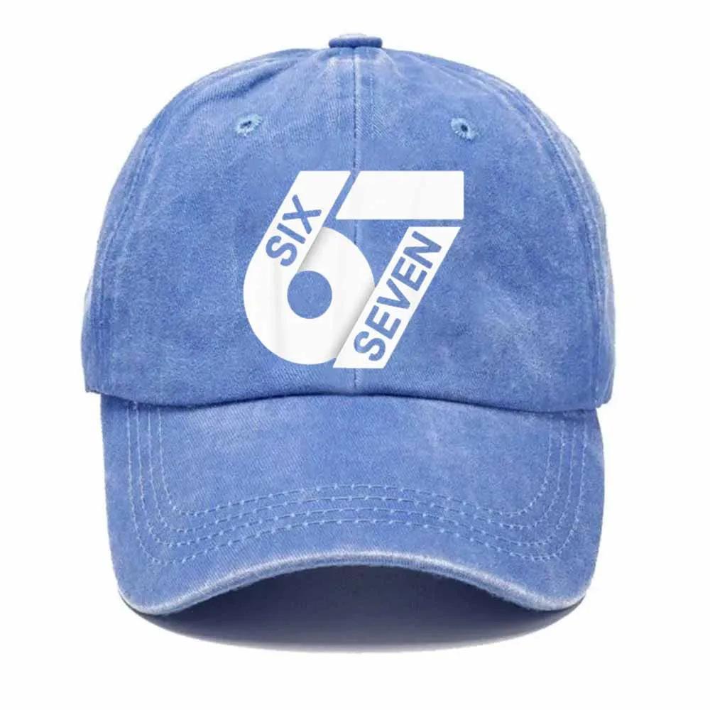 67 Meme Funny Six Seven Sun Baseball Cap Casual Men Adult Hip Hop Hats Print Hiking Fishing Baseball Caps Gift Idea