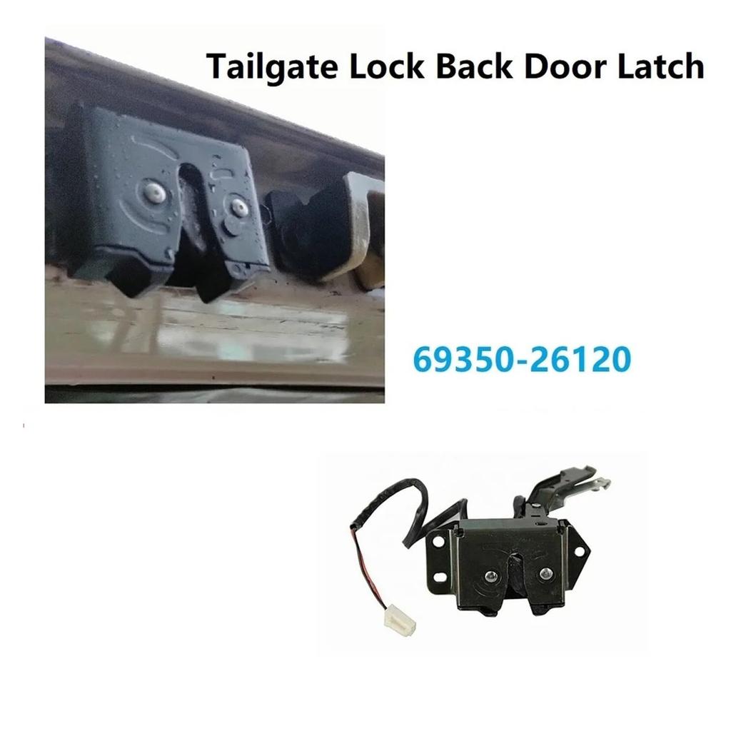 Car Trunk Lock Hiace Commuter 2005-2018 Trunk Door Latch Actuator 69350-26120 Tailgate Lock Backdoor