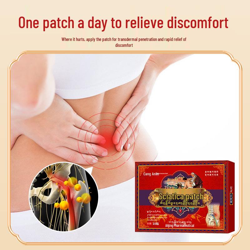 Sciatic Nerve Pain Relief Patch for Lumbar Disc Herniation and Leg Numbness