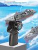 Remote Control Mini Warship: 2.4G Speedboat Simulation Toy