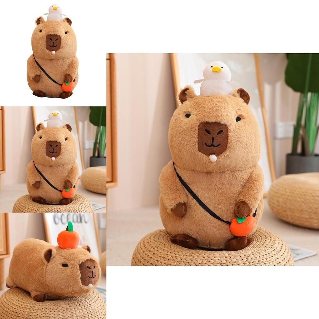 Cute Capybara Plush Toy Adorable And Soft Stuffed Animal Pillow Doll Perfect Gift For Kids
