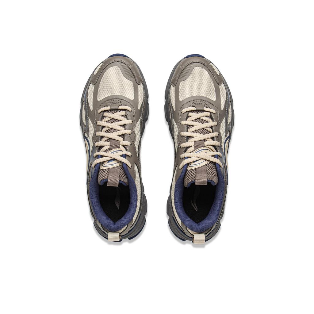 Li Ning Xiaoyao V2 Retro Boost Casual Moda Quotidiano Supporto Stabile Assorbimento degli Urti Antiscivolo Resistente all'Usura Rimbalzo Scarpe da Corsa Basse ARXV007-4