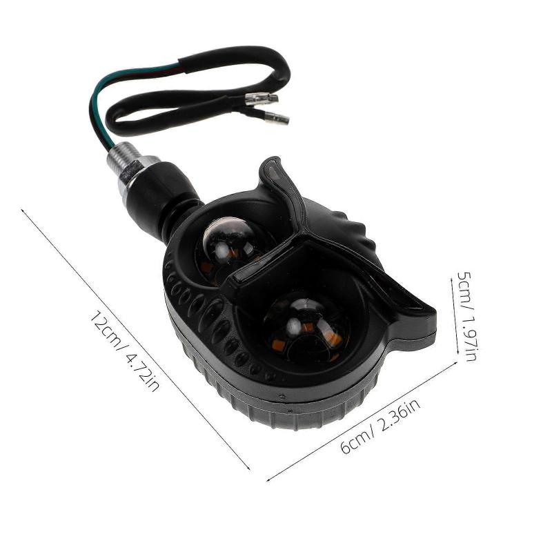 Motorcycle Signal Lights Turn Signals for Daytime Running 1Pair