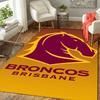 Brisbane Broncos Rug Floor Mat for Living Room or Bedroom Soft and Comfortable Carpet a Gift for Birthday and Holiday.ZFF0913137