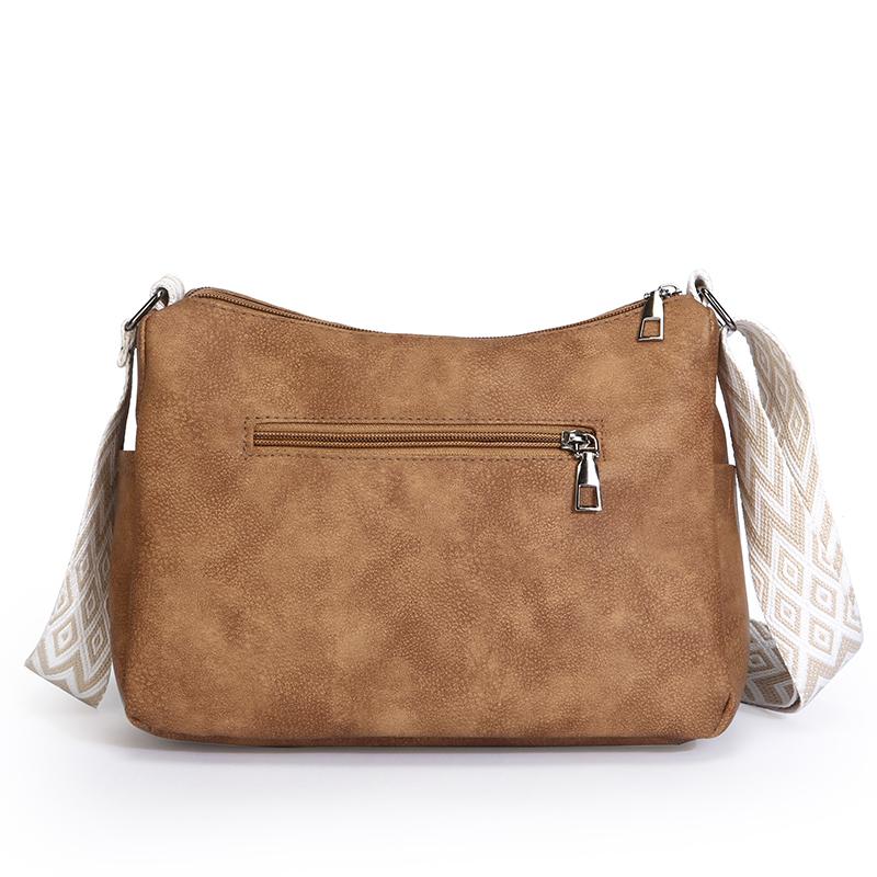 Umhängetasche Mehrfachfächer Weiches Leder Damentasche Muttertasche