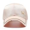 Hat Ladies Casual Versatile M Standard Mercerized Baseball Cap Spring Summer Visor Satin Cap Summer