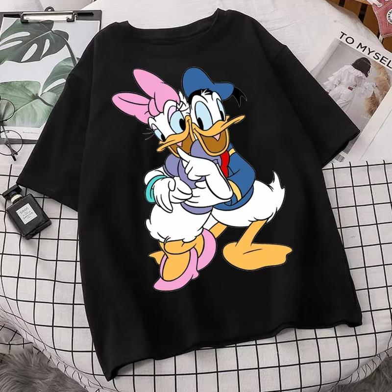 Disney Donald Duck Printed Hoodie for AutumnWinter 2026 100 Pure Cotton Warm Sweatshirt Casual Loose Hoodie Unisex