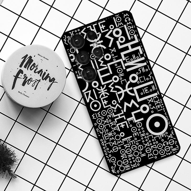 Amazigh Symbol Berber Academy Case For Samsung Galaxy S24 FE S20 FE S21 S22 S23 S24 S25 Ultra S9 S10 S25 Plus Phone Cover