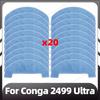 Compatible for Conga 2499 Ultra Replacement Main Side Brush HEPA Filter Mop Pad Dust Bags Spare Parts Accessories