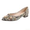 Women's Retro comfortable shoes New 2025 spring Pointed Toe Fashionable versatile Women Flats Classic Elegant minimalist Shoes
