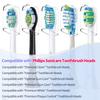 6 Pcs Compatible with Philips Electric Toothbrush Heads Dustproof Covers, Sonicare Brush Head Protective Cap for Storage Travel