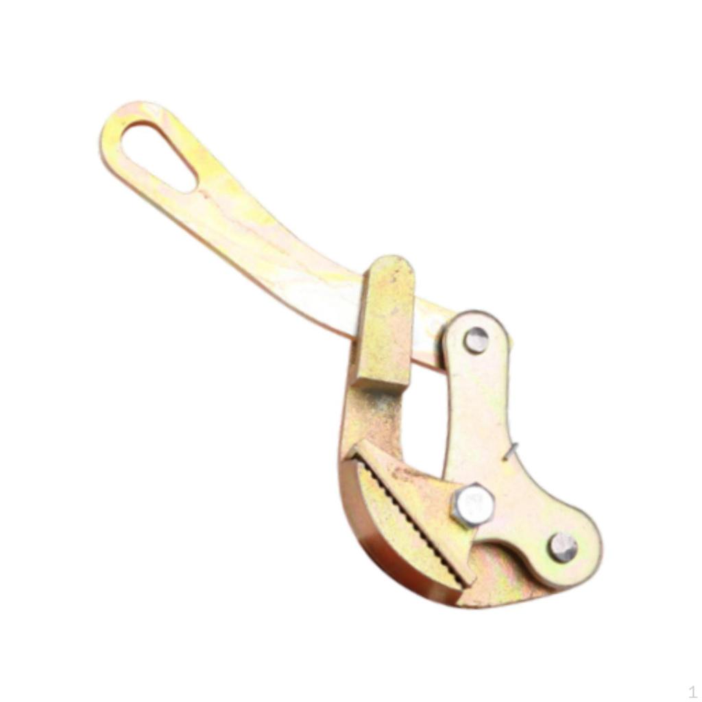 Cable Gripper Puller Grip Heavy Duty High Strength Rope Jaw Tightening